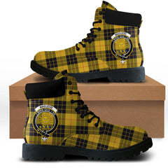 MacLeod of Lewis Ancient Tartan Plaid All Season Boots