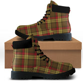 MacMillan Old Weathered Tartan Plaid All Season Boots
