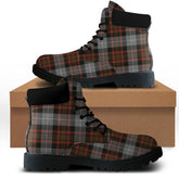 MacRae Hunting Weathered Tartan Plaid All Season Boots