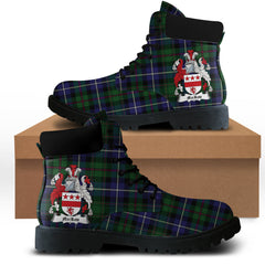 MacRow Hunting Tartan Plaid All Season Boots