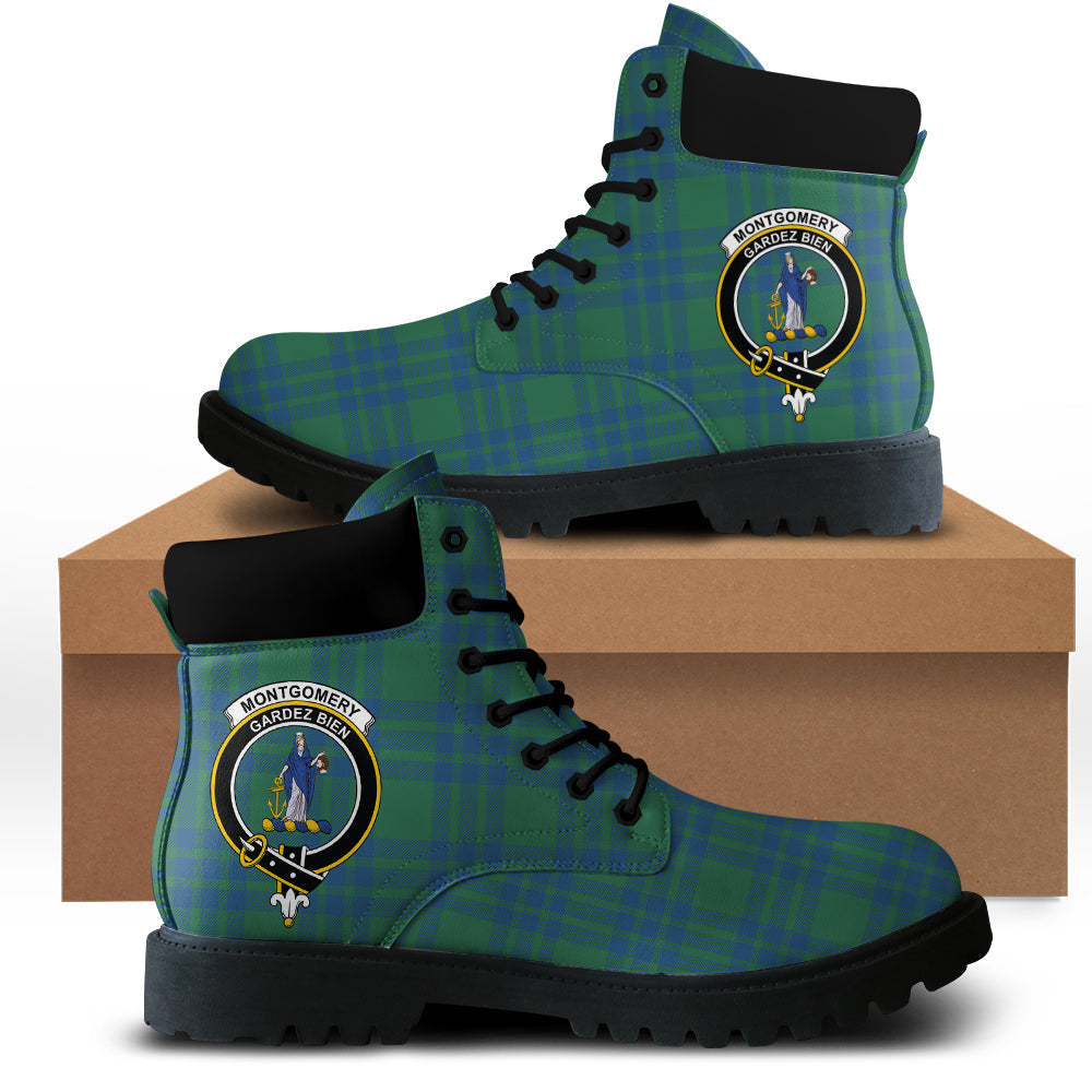 Montgomery Ancient Tartan Plaid All Season Boots