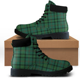 Ross Hunting Ancient Tartan Plaid All Season Boots