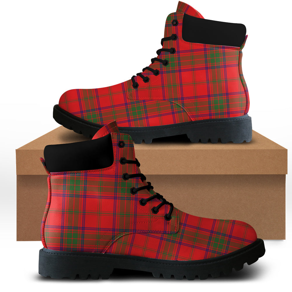 Ross Modern Tartan Plaid All Season Boots
