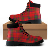 Ross Modern Tartan Plaid All Season Boots
