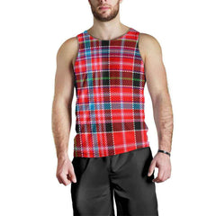 Aberdeen District Tartan Plaid Men Tank Top