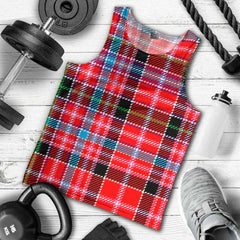 Aberdeen District Tartan Plaid Men Tank Top