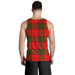 Adair Tartan Crest Men Tank Top