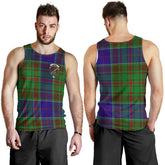 Adam Tartan Crest Men Tank Top