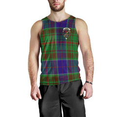 Adam Tartan Crest Men Tank Top