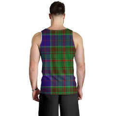 Adam Tartan Crest Men Tank Top