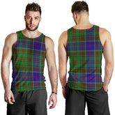 Adam Tartan Plaid Men Tank Top