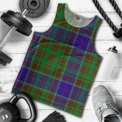 Adam Tartan Plaid Men Tank Top