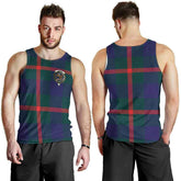 Agnew Tartan Crest Men Tank Top