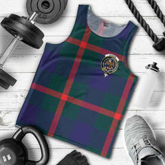 Agnew Tartan Crest Men Tank Top