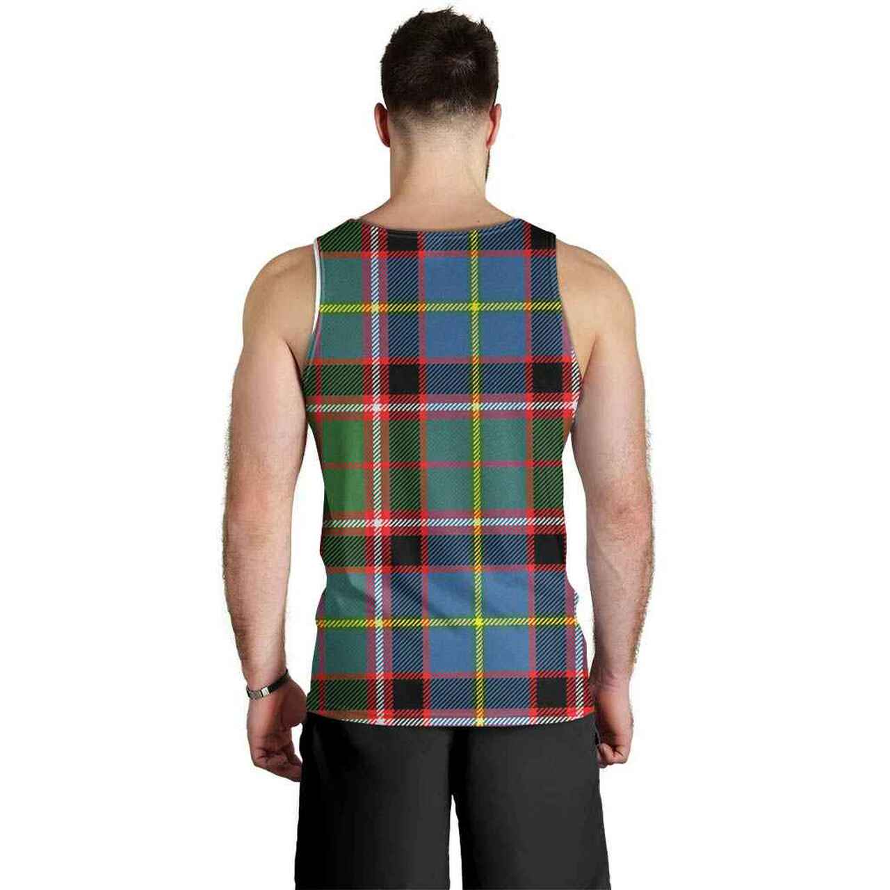 Aikenhead Tartan Crest Men Tank Top