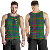 Aiton Tartan Crest Men Tank Top