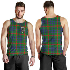 Aiton Tartan Crest Men Tank Top