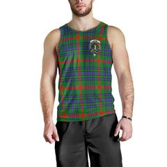 Aiton Tartan Crest Men Tank Top