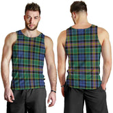 Allison Tartan Plaid Men Tank Top