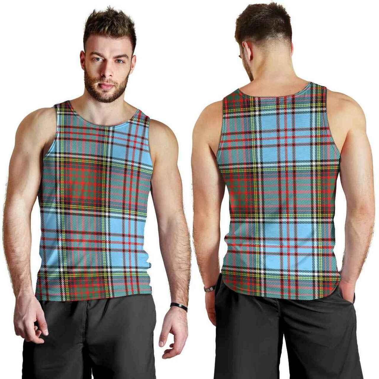 Anderson Ancient Tartan Plaid Men Tank Top