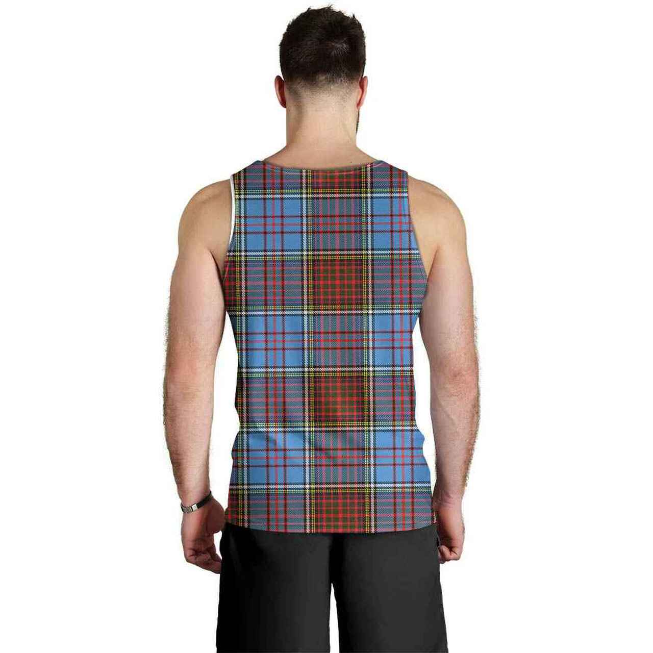 Anderson Tartan Crest Men Tank Top