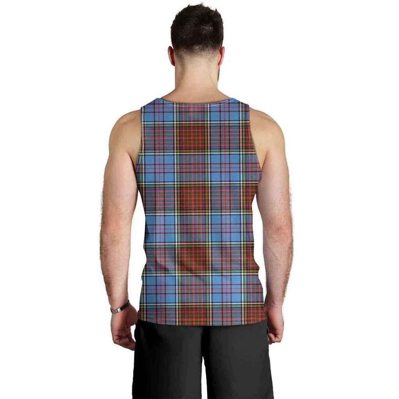 Anderson Modern Tartan Plaid Men Tank Top