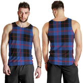 Angus Modern Tartan Plaid Men Tank Top