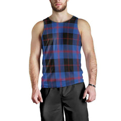 Angus Modern Tartan Plaid Men Tank Top