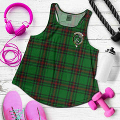 Anstruther Tartan Crest Women Racerback Tank