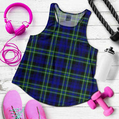 Arbuthnot Modern Tartan Plaid Women Racerback Tank