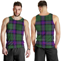 Armstrong Modern Tartan Plaid Men Tank Top