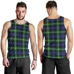 Baillie Modern Tartan Plaid Men Tank Top
