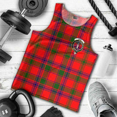 Bain Tartan Crest Men Tank Top