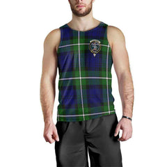 Bannerman Tartan Crest Men Tank Top