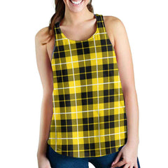 Barclay Dress Modern Tartan Plaid Women Racerback Tank