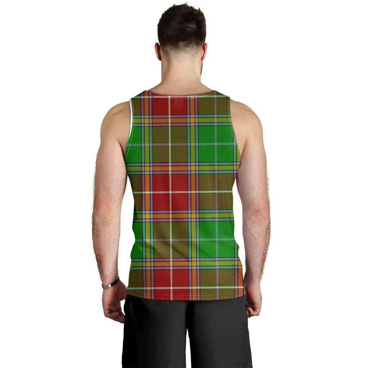 Baxter Tartan Crest Men Tank Top