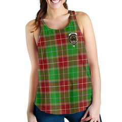 Baxter Tartan Crest Women Racerback Tank