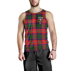 Belshes Tartan Crest Men Tank Top