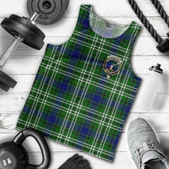Blackadder Tartan Crest Men Tank Top