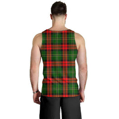 Blackstock Tartan Plaid Men Tank Top
