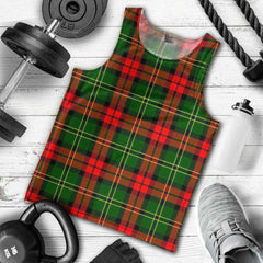 Blackstock Tartan Plaid Men Tank Top