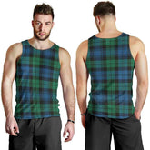Blackwatch Ancient Tartan Plaid Men Tank Top