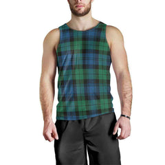Blackwatch Ancient Tartan Plaid Men Tank Top