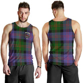 Blair Tartan Crest Men Tank Top