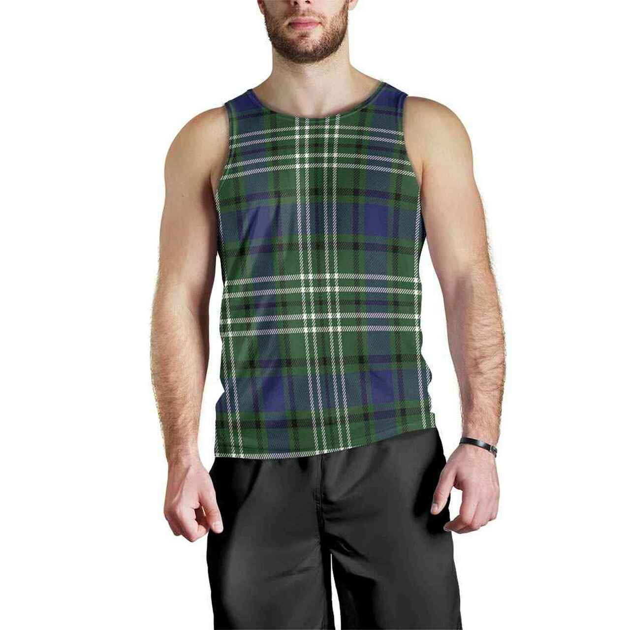 Blyth Tartan Plaid Men Tank Top