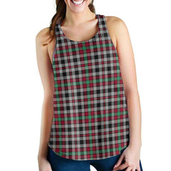 Borthwick Ancient Tartan Plaid Women Racerback Tank