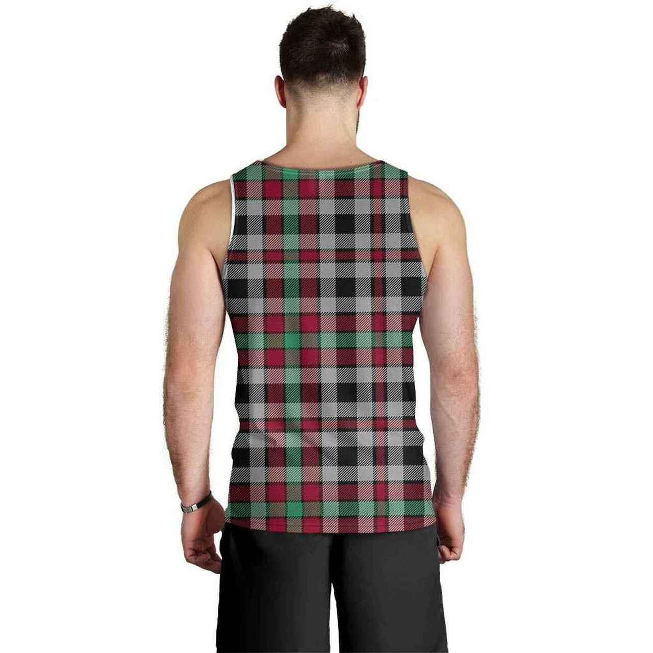 Borthwick Tartan Crest Men Tank Top