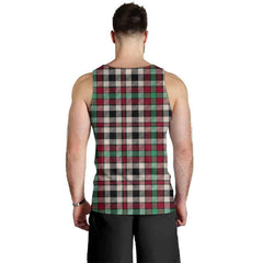Borthwick Dress Ancient Tartan Plaid Men Tank Top