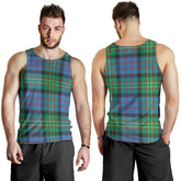 Bowie Ancient Tartan Plaid Men Tank Top