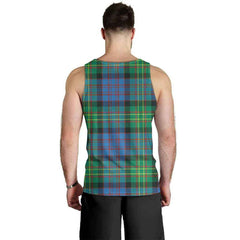 Bowie Ancient Tartan Plaid Men Tank Top